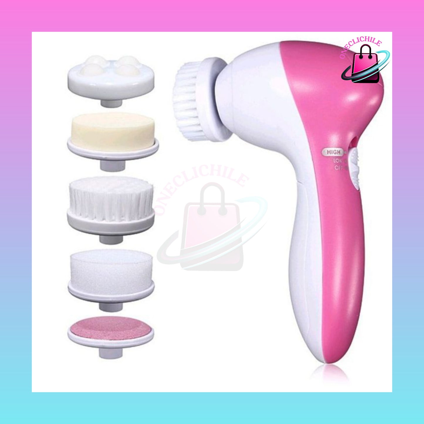 Limpiador Facial Exfoliante Masajeador