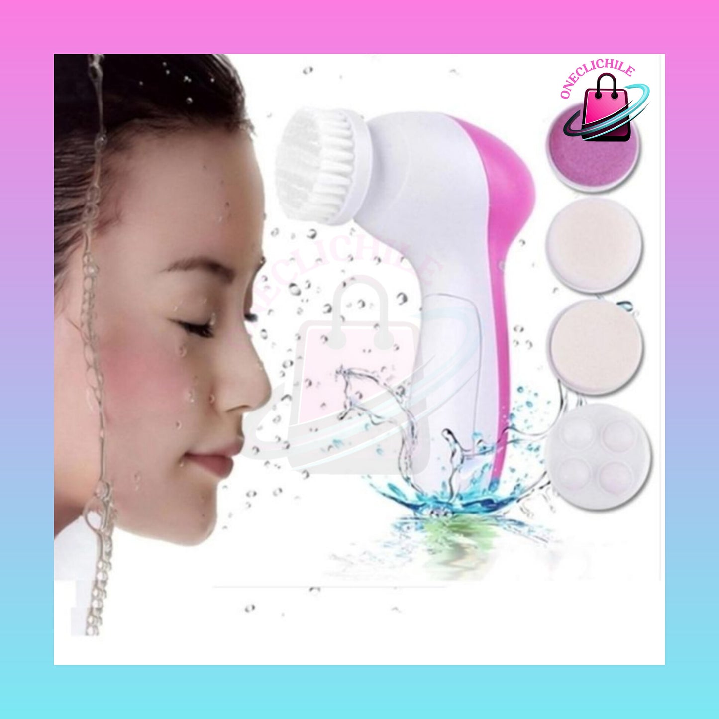 Limpiador Facial Exfoliante Masajeador