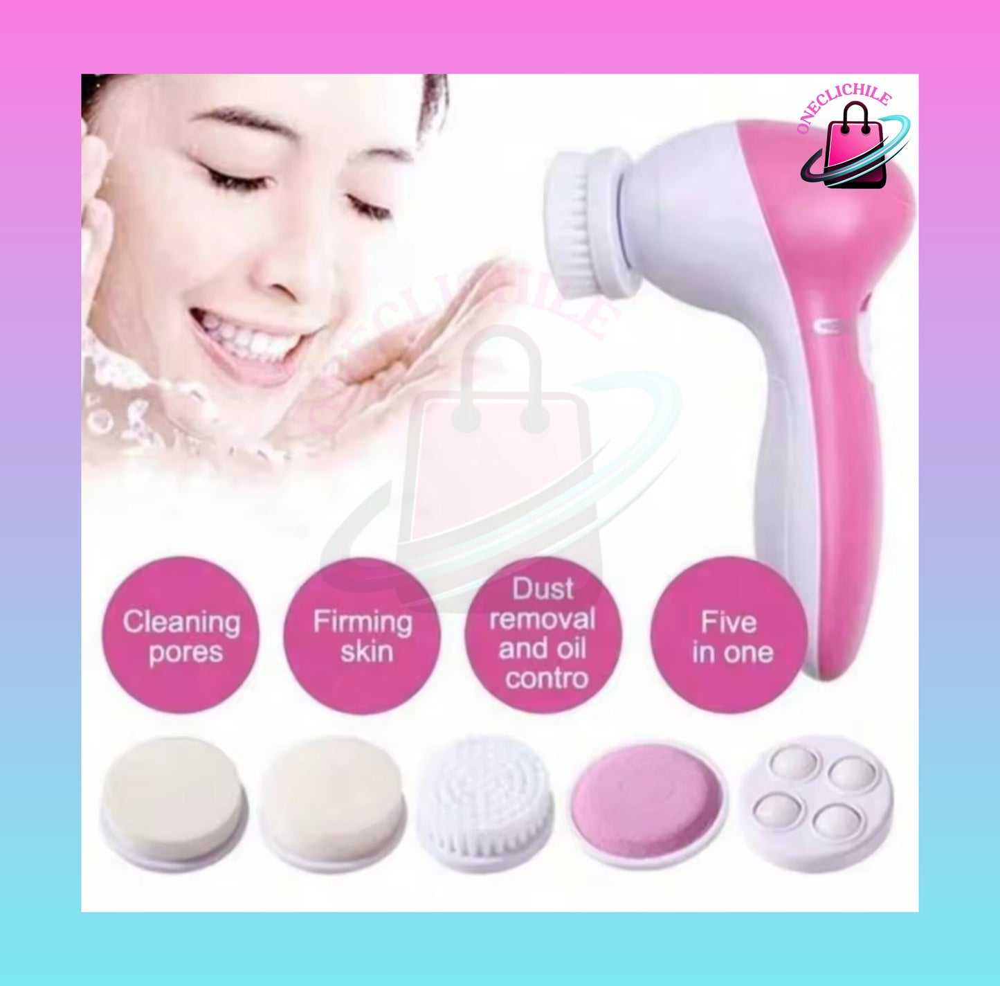 Limpiador Facial Exfoliante Masajeador