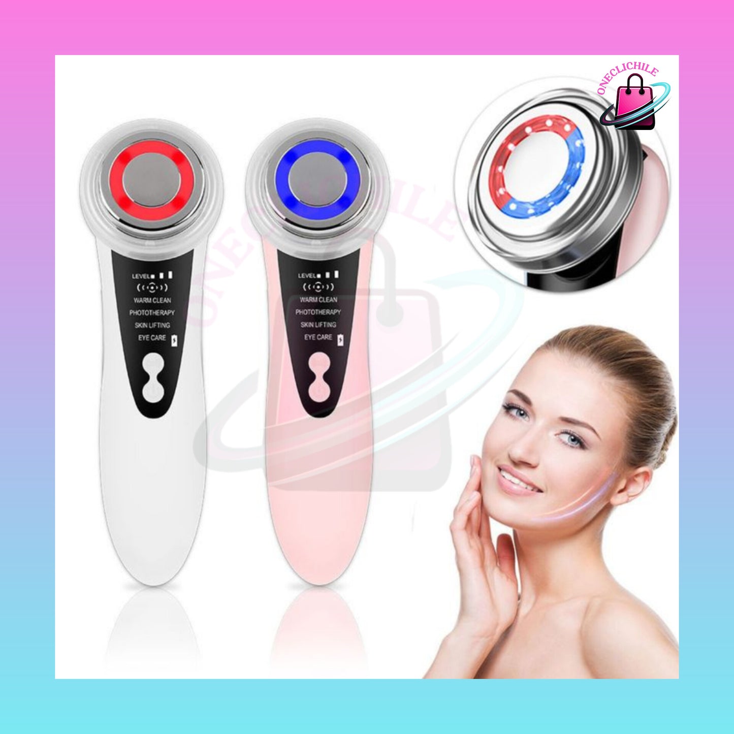 MASAJEADOR FACIAL SKIN LED