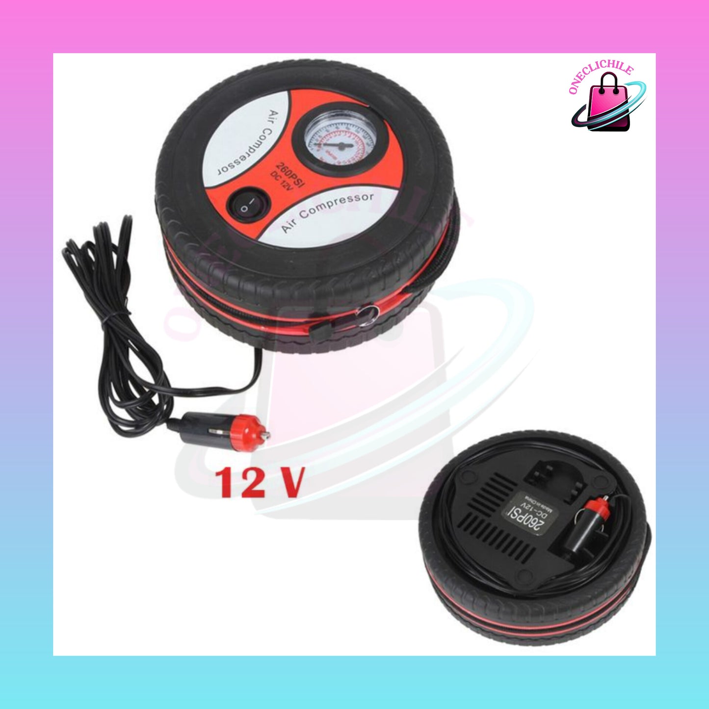 Inflador de Neumáticos Portátil