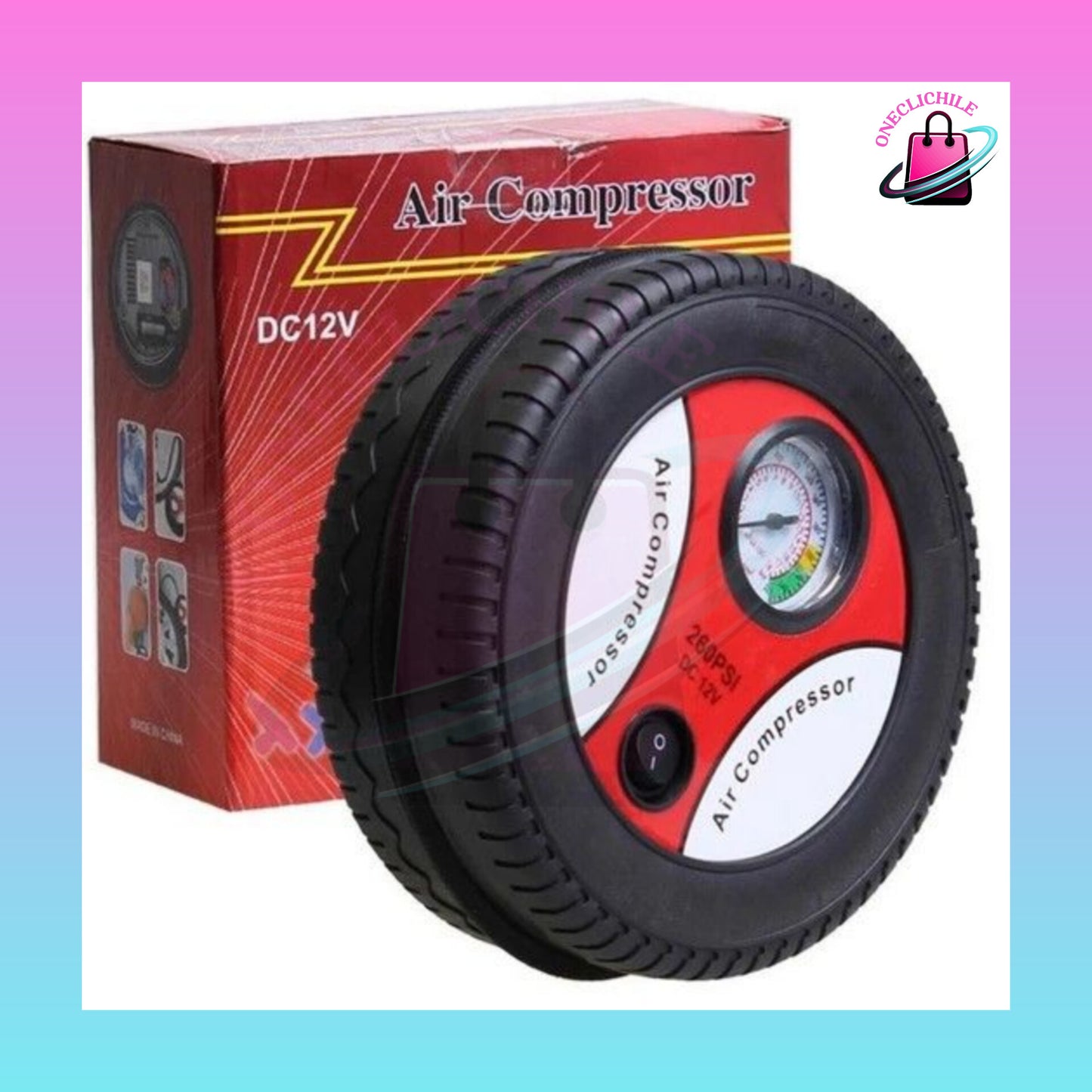 Inflador de Neumáticos Portátil