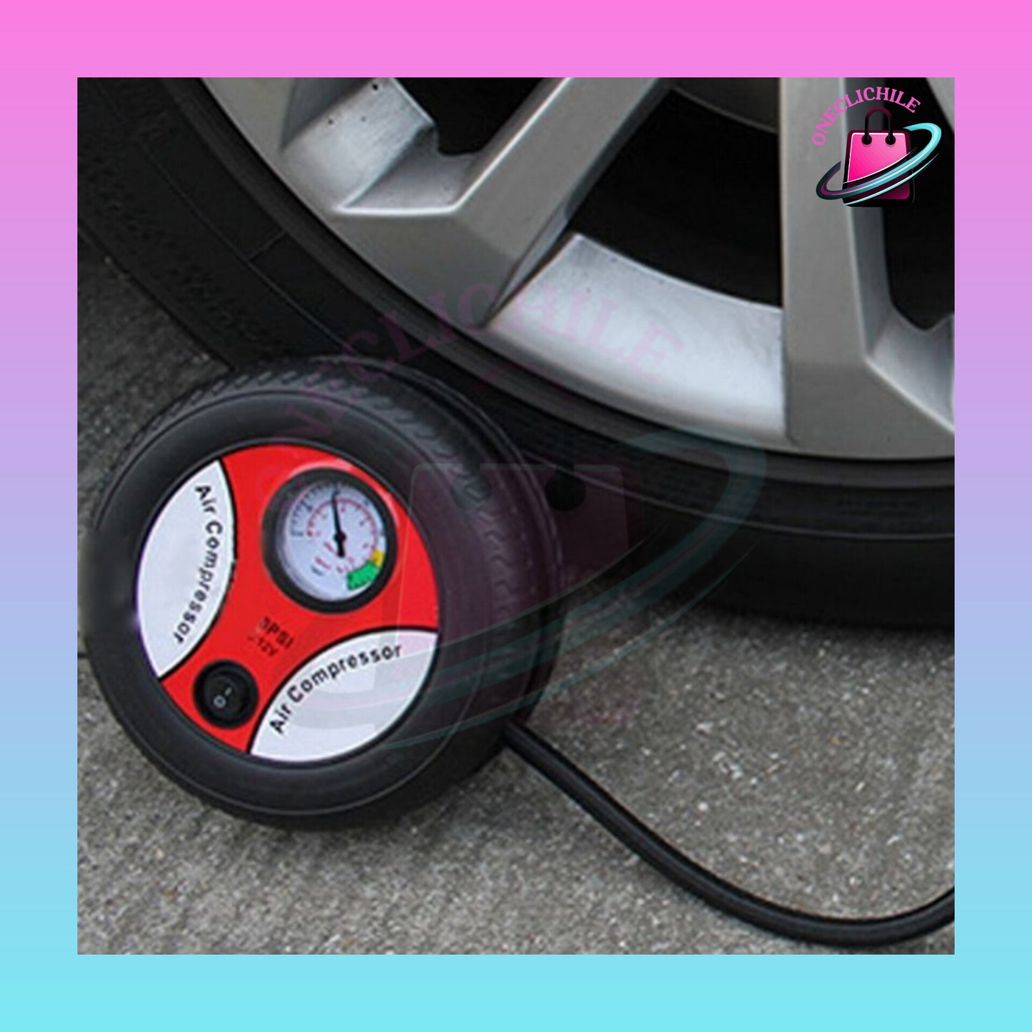 Inflador de Neumáticos Portátil